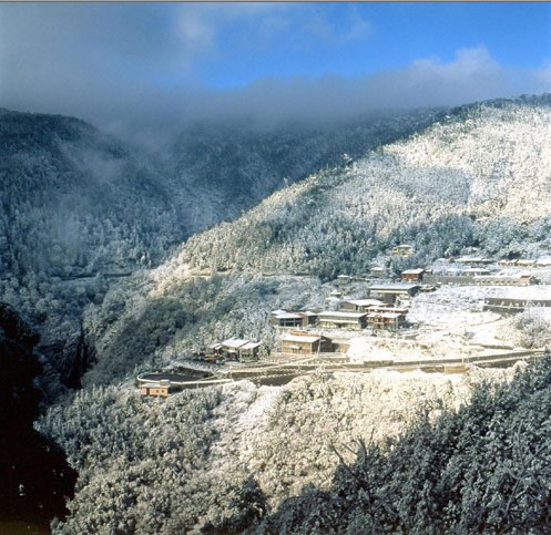 雪景,太平山森林游樂區