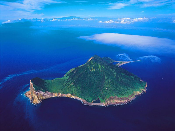 鳥(niǎo)瞰宜蘭龜山島